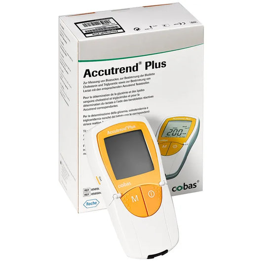 Cholesterol, triglycerides and lactate levels test, ACCUTREND Plus