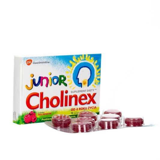 Cholinex Junior x 16 lozenges relieves pain and inflammation of the throat