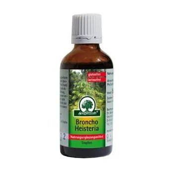 Chronic bronchitis, acute bronchitis, cold and cough, Broncho Heisteria Drops