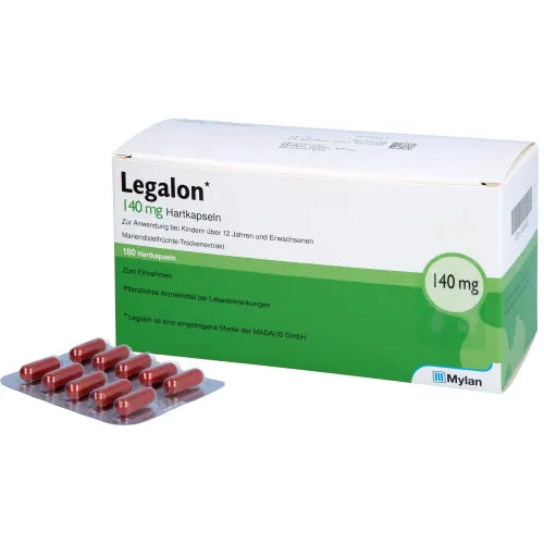 Cirrhosis of the liver LEGALON 140 hard capsules 180 pc