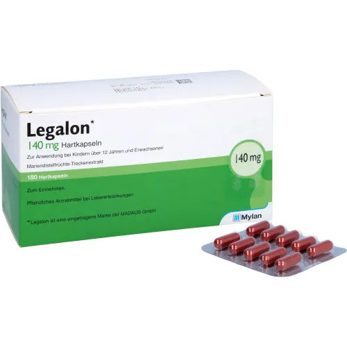 Cirrhosis of the liver LEGALON 140 hard capsules 180 pc
