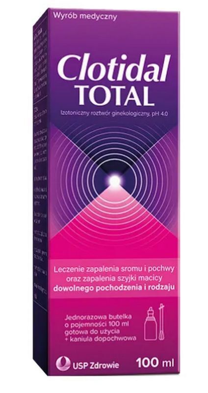 Clotidal Total gynecological solution 100 ml