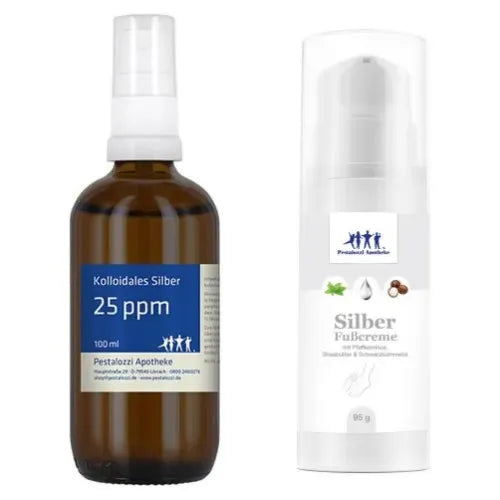 Colloidal Silver Spray + Silver Foot Cream 1 pc