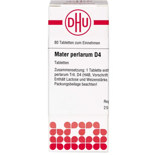 Conchiolin MATER PERLARUM D 4 tablets 80 pcs