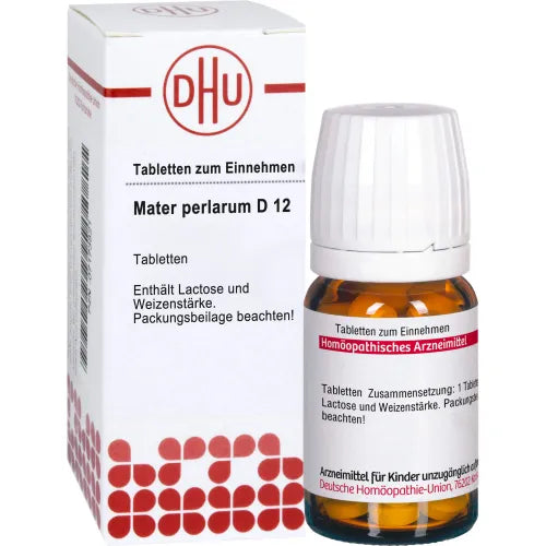 Conchiolin (Conchiolinum) MATER PERLARUM D 12 tablets 80 pcs