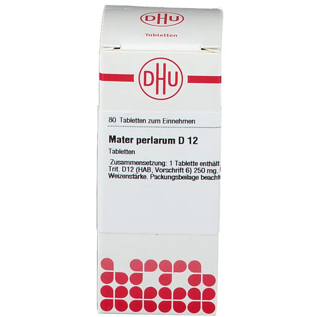 Conchiolin (Conchiolinum) MATER PERLARUM D 12 tablets 80 pcs