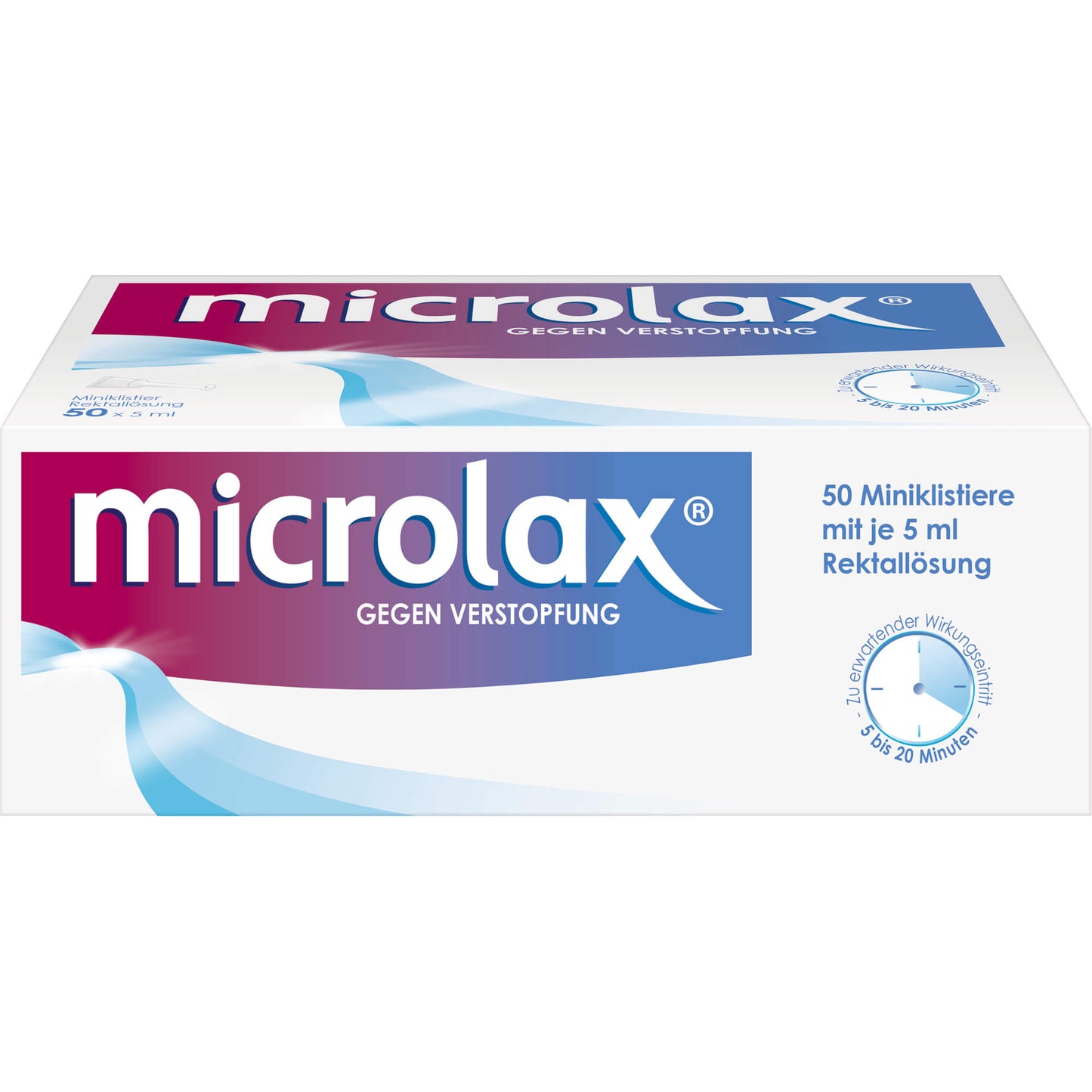 Constipation relief, MICROLAX Rectal Solution Enemas