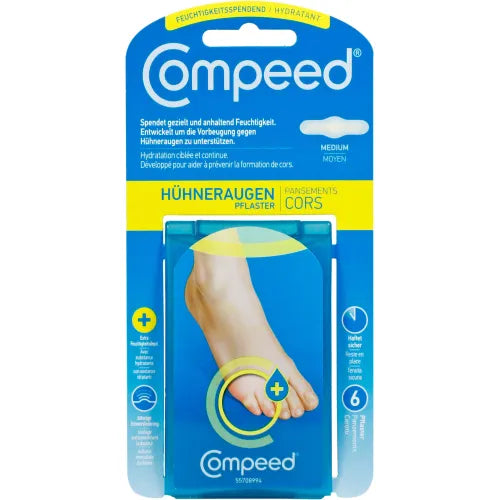Corn treatment, COMPEED moisturizing corn plasters