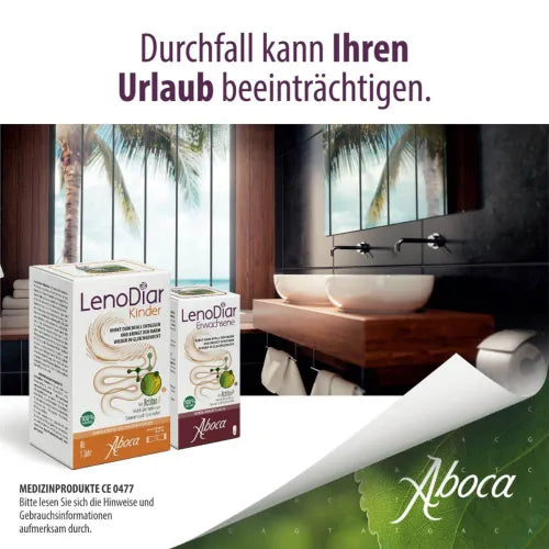 Counteracts diarrhea and brings the intestines back into balance, LENODIAR Adult Capsules