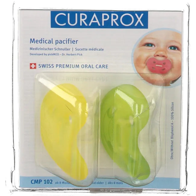 Curaprox® CMP 102 Medical pacifier from 8 months UK – ELIVERA UK