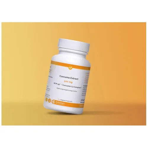 Curcuma capsules: Curcuma Extract BCM-95® + Curcumin C3 Complex®