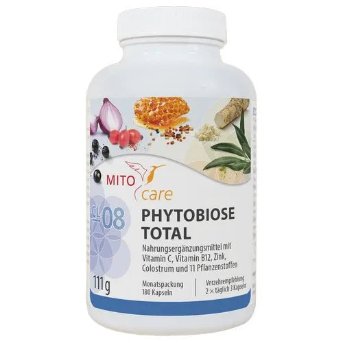 Currant, Nasturtium, Ling Zhi, Colostrum, PHYTOBIOSE total capsules