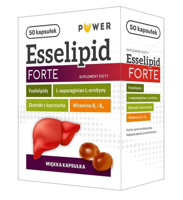 Cystic fibrosis, fatty liver,  Esselipid FORTE