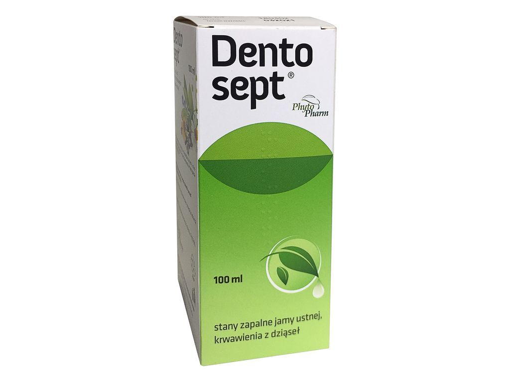 DENTOSEPT, chamomile, oak bark, sage leaf, arnica herb, calamus rhizome, peppermint herb, thyme herb