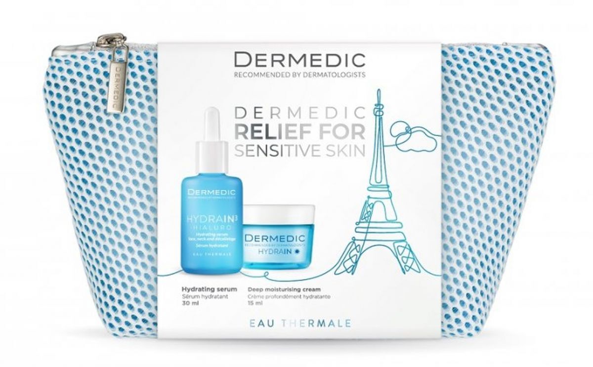 DERMEDIC HYDRAIN 3 HIALURO SET Hydrating Serum + Deeply moisturizing cream