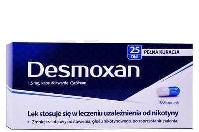 DESMOXAN 100 x 1.5 mg tablets