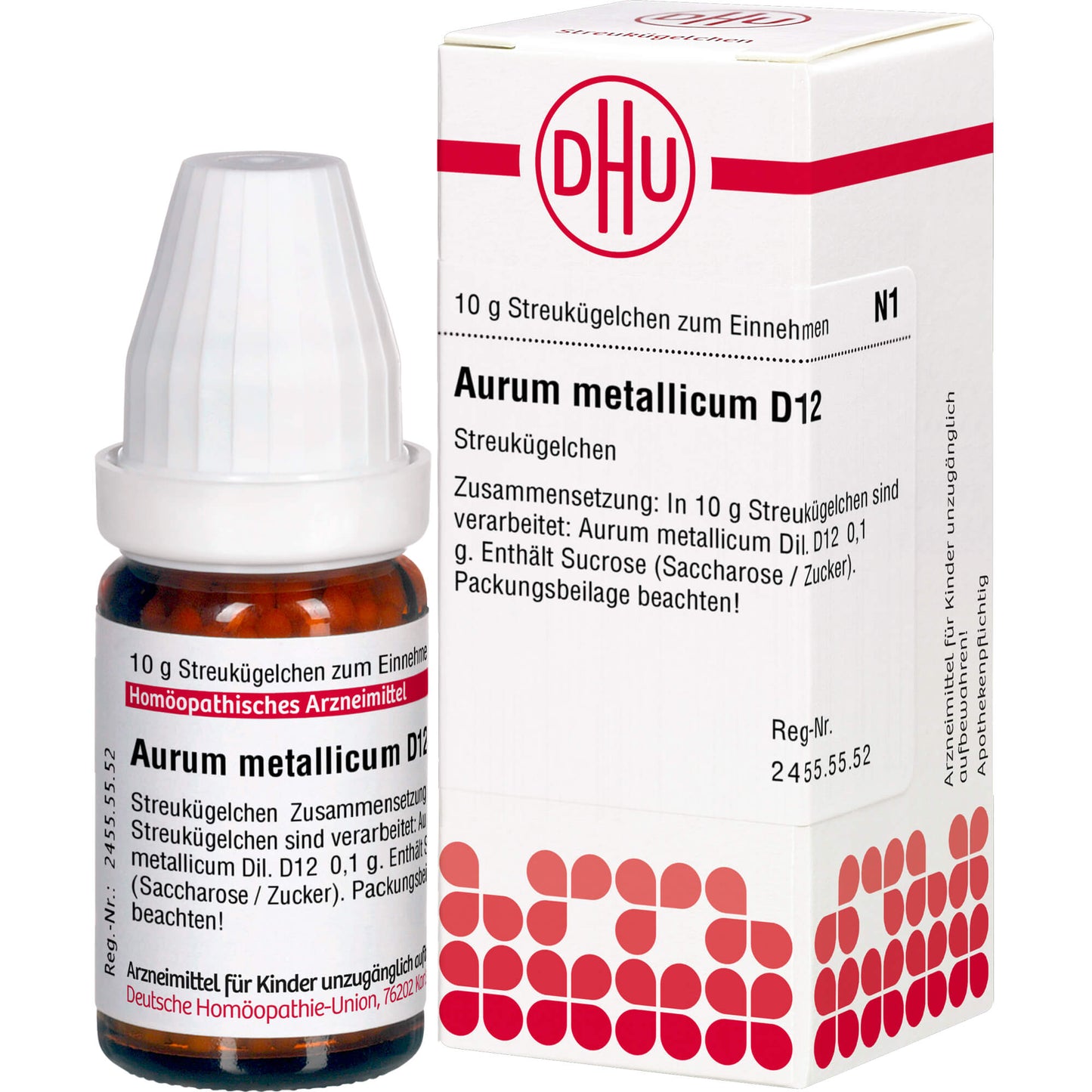 DHU AURUM METALLICUM D 12 Globules 10 g