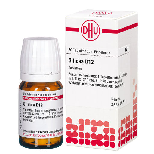 DHU SILICEA D 12 Tablets 80 Pcs