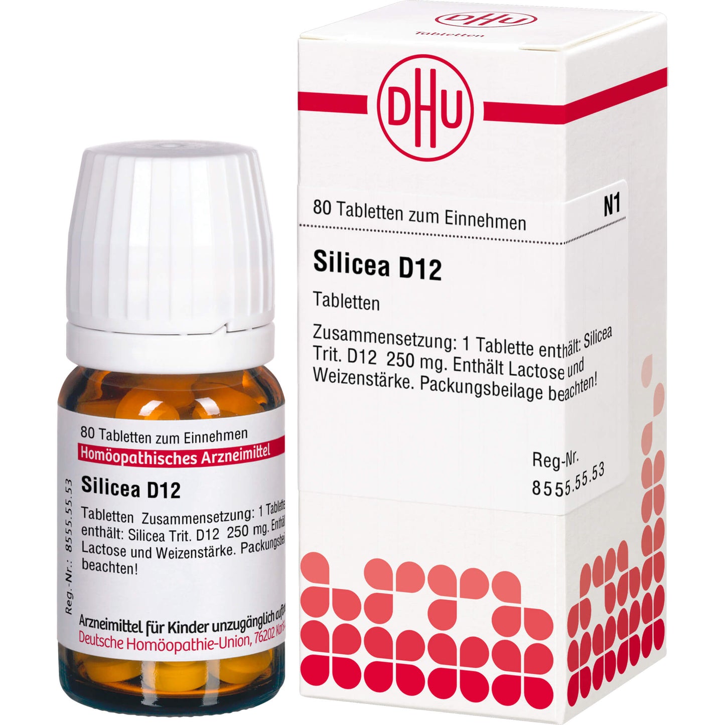 DHU SILICEA D 12 Tablets 80 Pcs