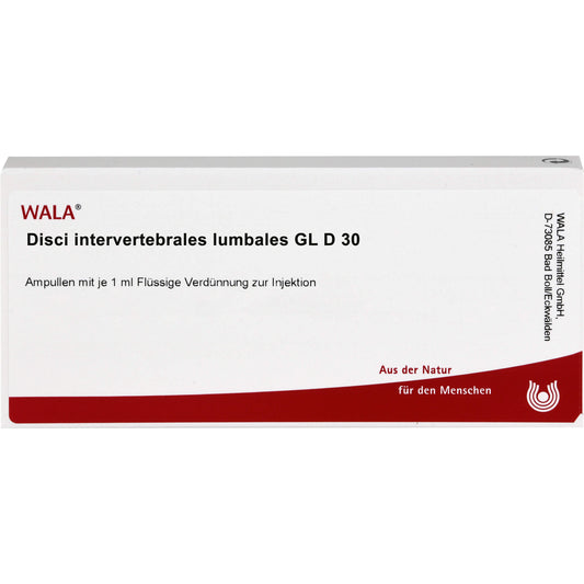 DISCI intervertebral lumbar GL D 30 ampoules