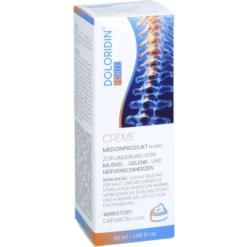 DOLORIDIN Forte Cream for muscle and joint pain 50 ml