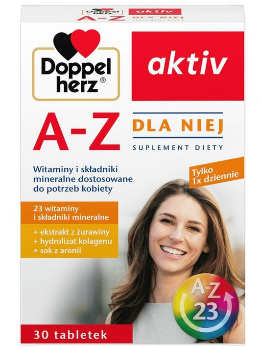 DOPPELHERZ Aktiv AZ For Her x 30 tablets