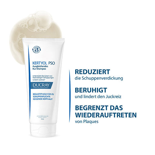 DUCRAY KERTYOL PSO treatment shampoo for psoriasis