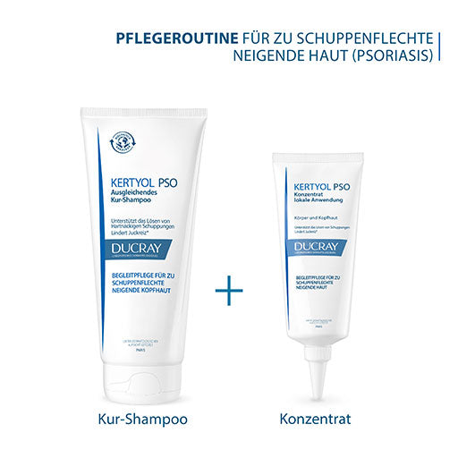 DUCRAY KERTYOL PSO treatment shampoo for psoriasis