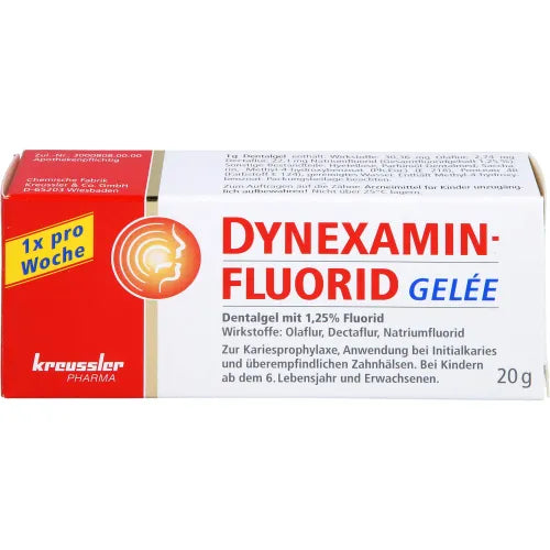 DYNEXAMINFLUORIDE jelly dental gel
