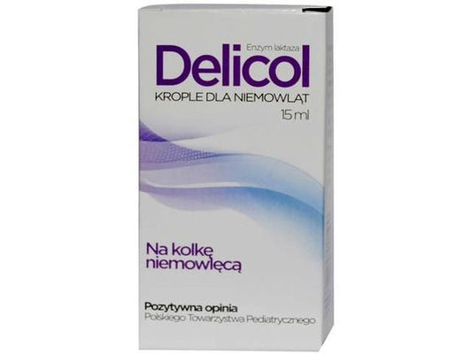 Delicol for infant colic drops for babies