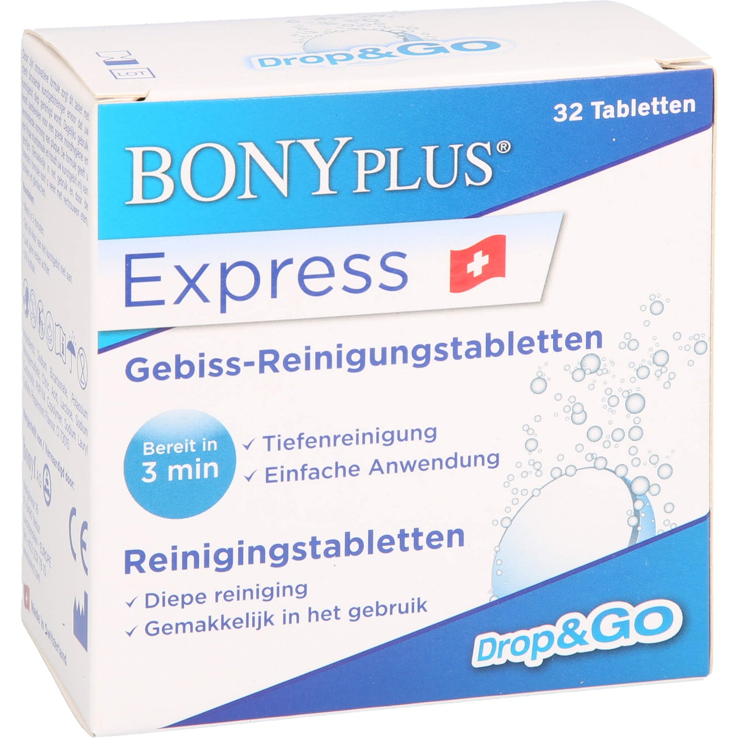 Denture cleaning tablets,  effervescent cleansing tablets