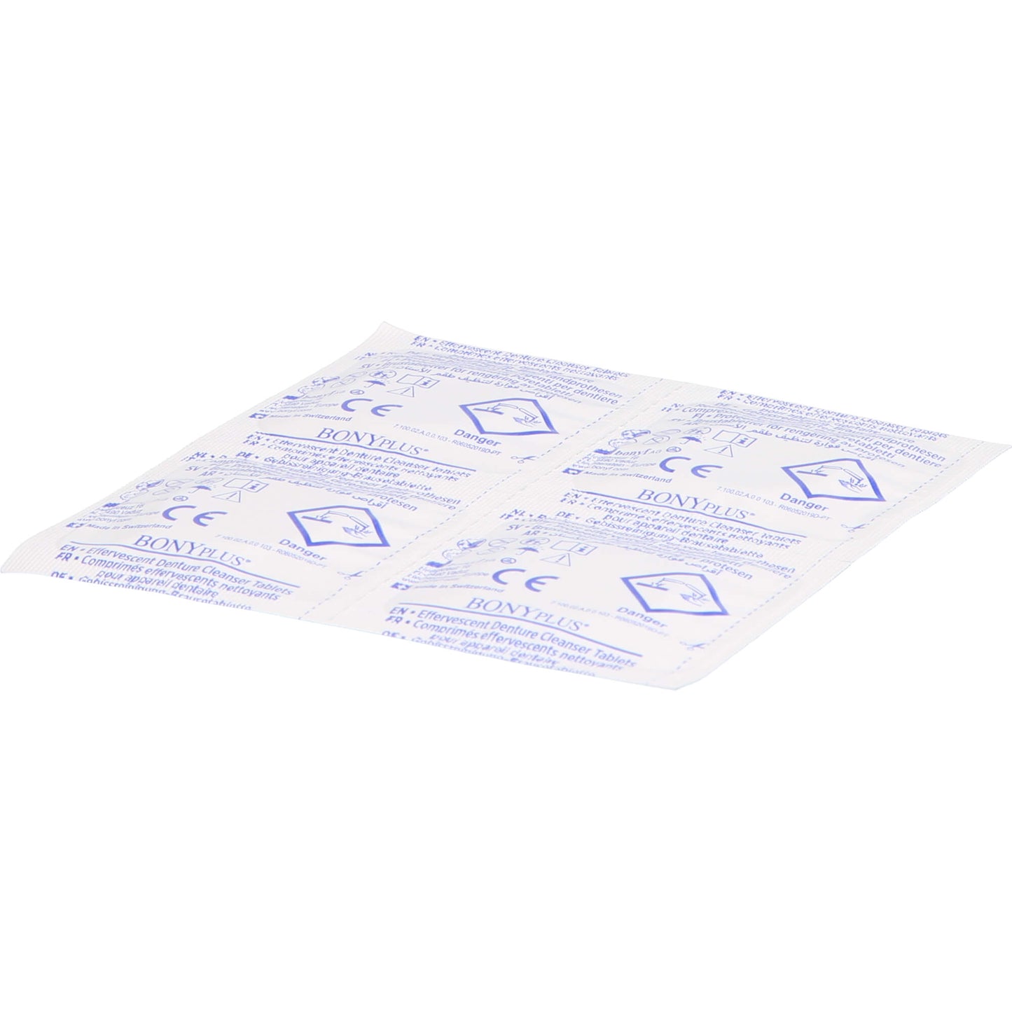 Denture cleaning tablets,  effervescent cleansing tablets