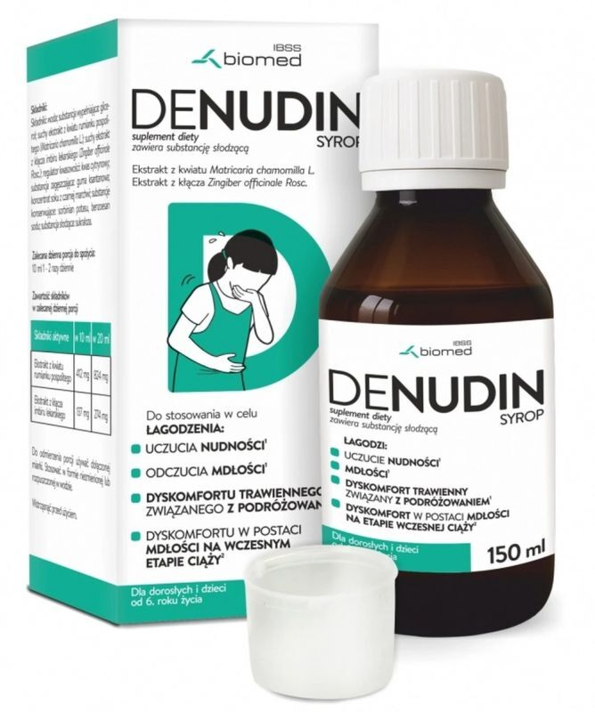 Denudin anti-nausea syrup 150 ml