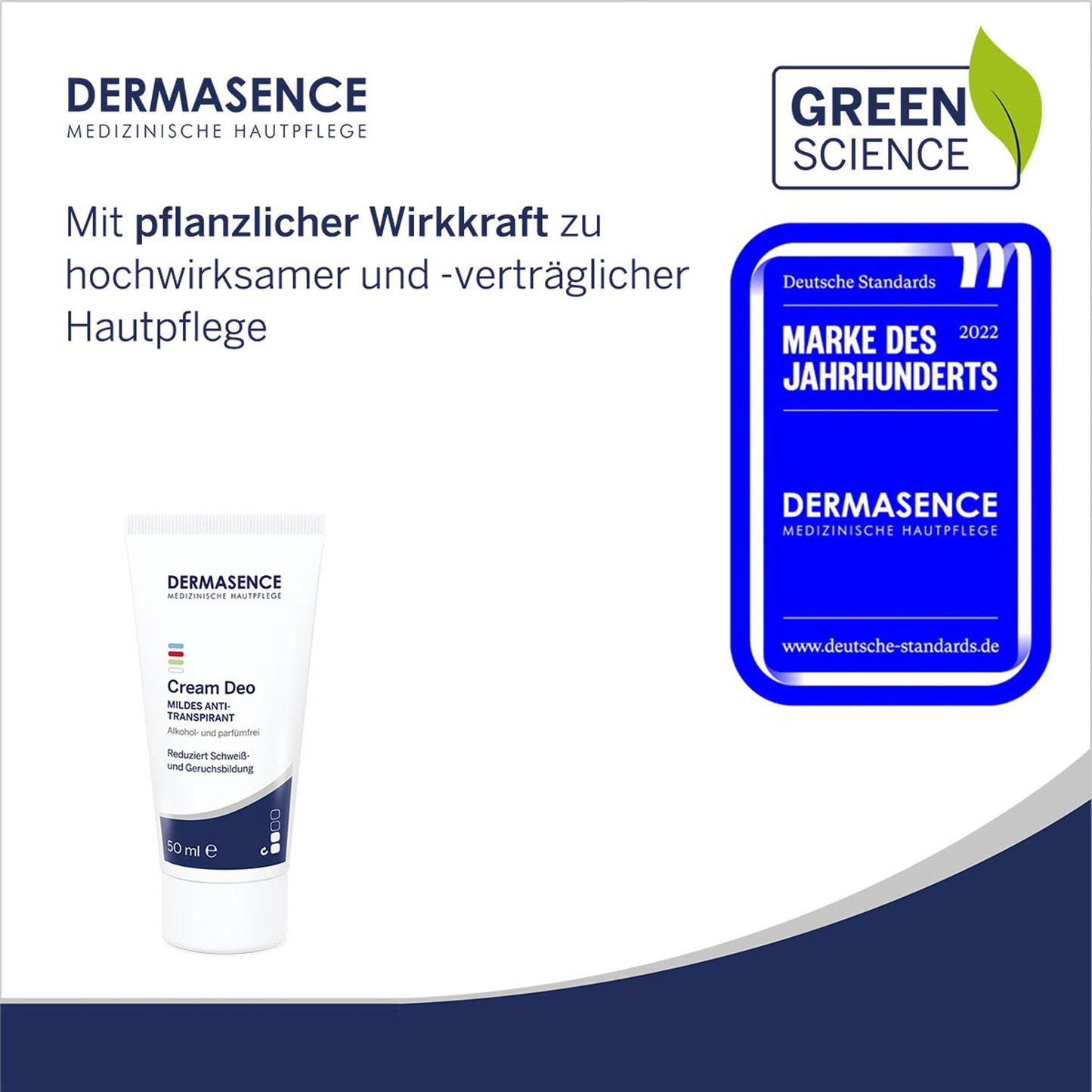 Dermasence deodorant cream