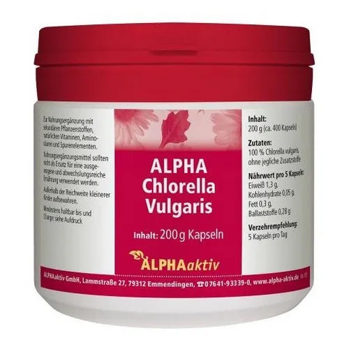 Detox CHLORELLA vulgaris 200 g Capsules 400 pcs