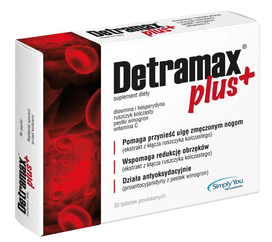 Detramax Plus x 30 tablets