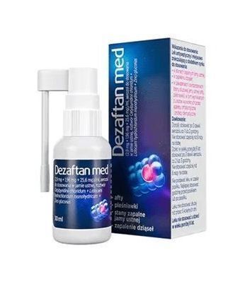 Dezaftan Med (Oraseptan) oral spray