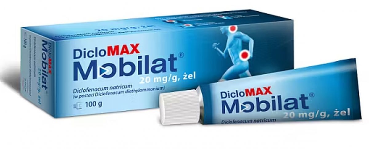 DicloMAX Mobilat 20 mg-g 100 g