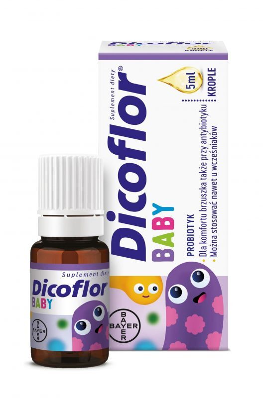Dicoflor BABY drops 5ml probiotics for children