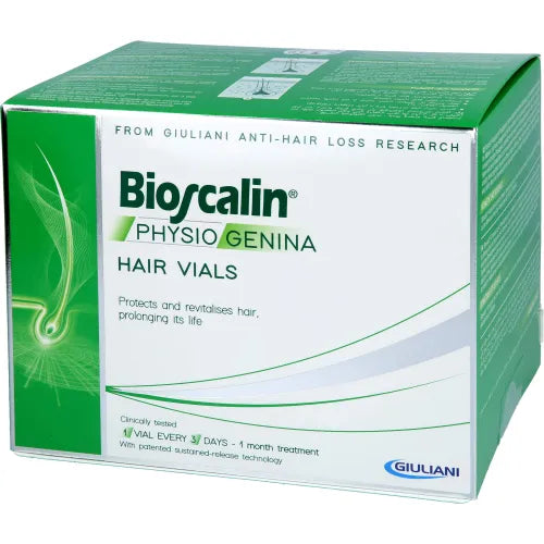 Diffuse hair loss treatment, BIOSCALIN Physiogenina ampoules