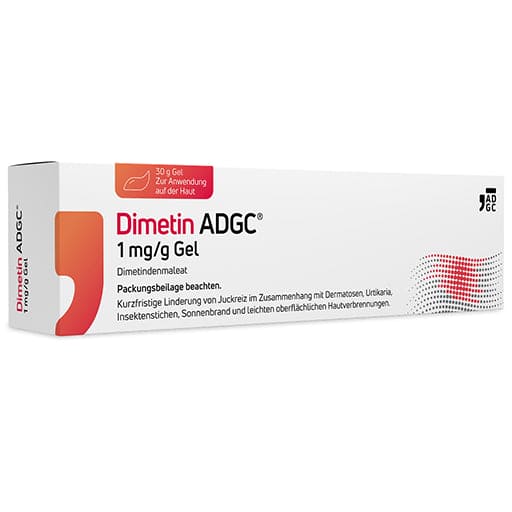 Dimetindene maleate, DIMETIN ADGC 1 mg gel UK