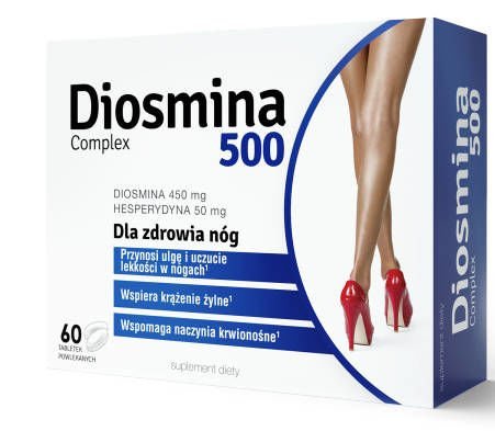 Diosmina Complex 500 x 60 tablets, diosmina