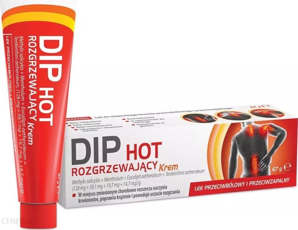 Dip Hot Warming (Deep Heat) cream 67g