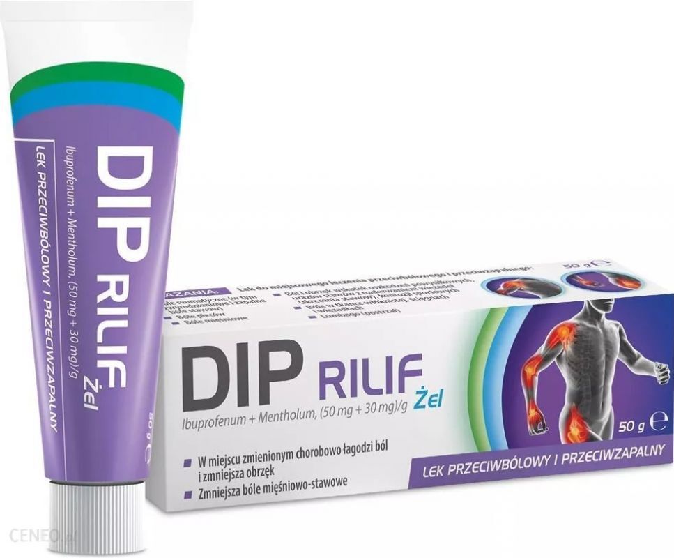 Dip Relief gel relieves pain 50g