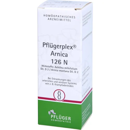 Diseases of the arterial and venous systems, varicose veins Arnica 126 N Drops