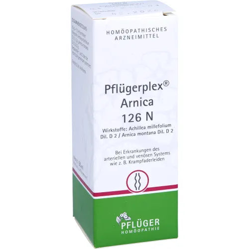 Diseases of the arterial and venous systems, varicose veins Arnica 126 N Drops