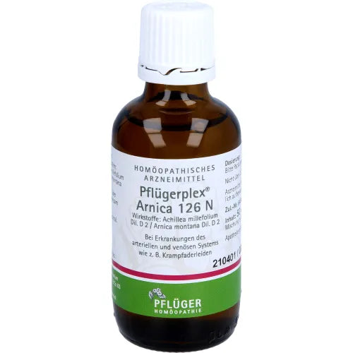 Diseases of the arterial and venous systems, varicose veins Arnica 126 N Drops