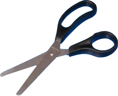 Disposable bandage scissors, sterile, blunt