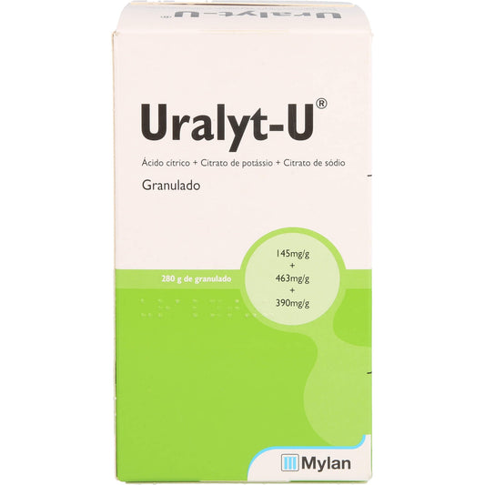 Dissolving uric acid stones and for metaphylaxis, URALYT-U Granules