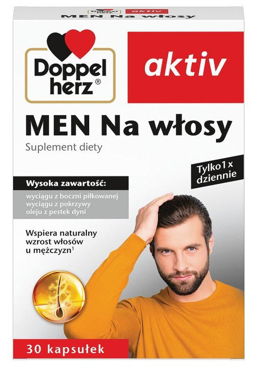 Doppelherz Aktiv Men for Hair 30 capsules